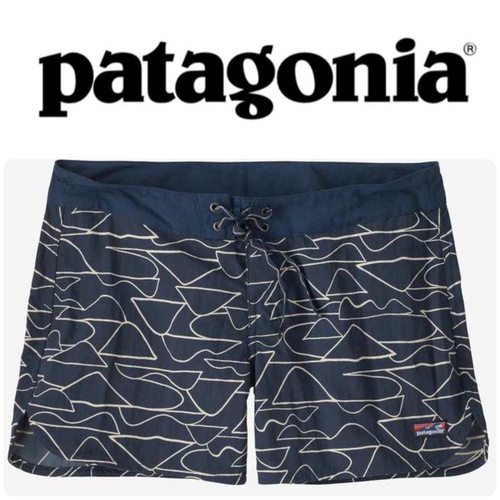 Patagonia • Size 12 • Women’s Wavefarer Boardshorts• Tidepool Blue